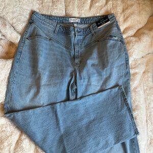 Abercrombie & Fitch Blue Straight Leg Jeans